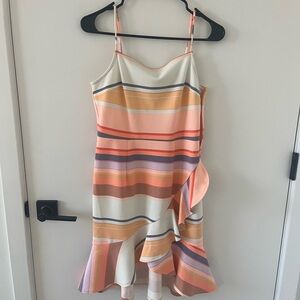 Bar III Multicolor Striped Dress